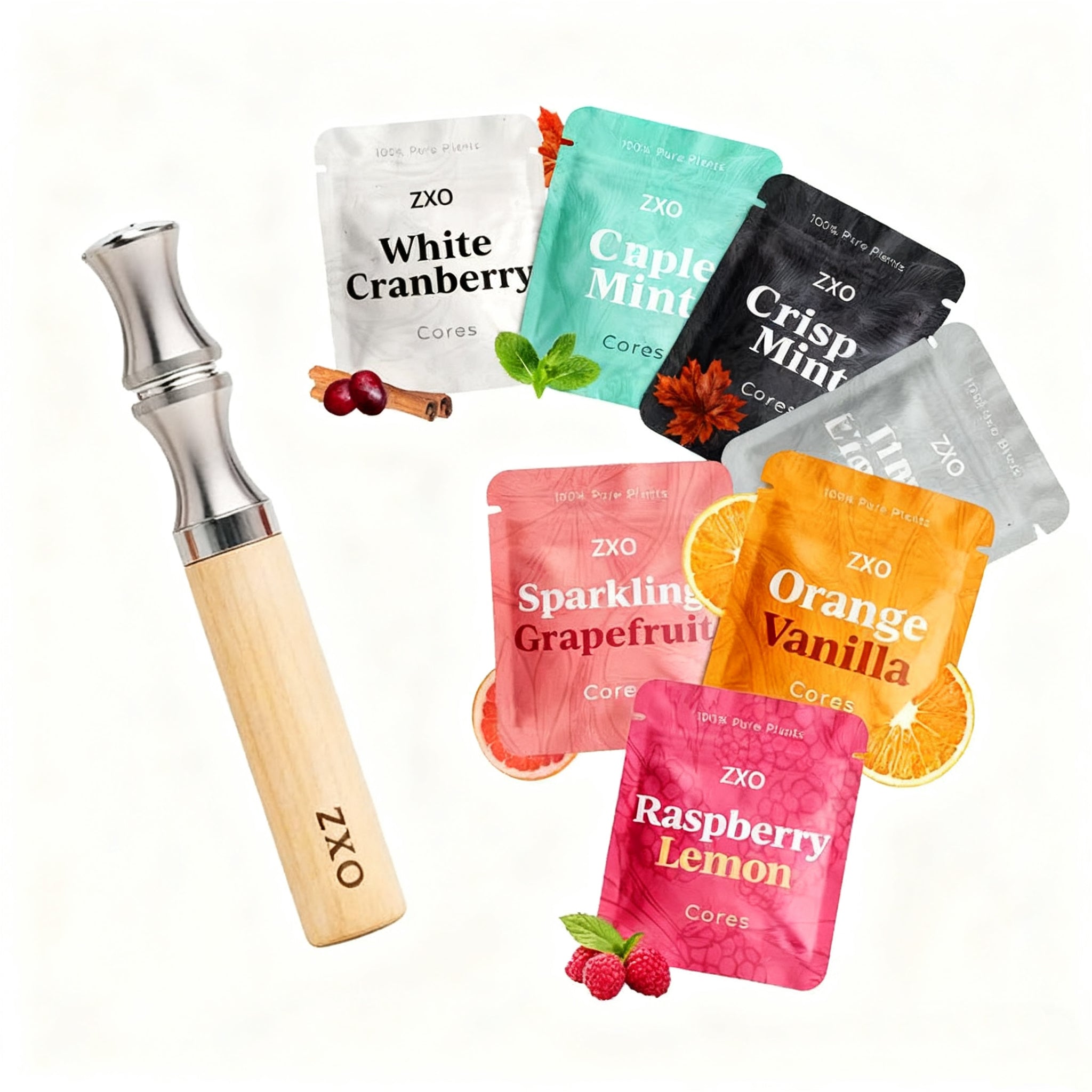 Natural fruit flavor inhaler -  Natural Wood