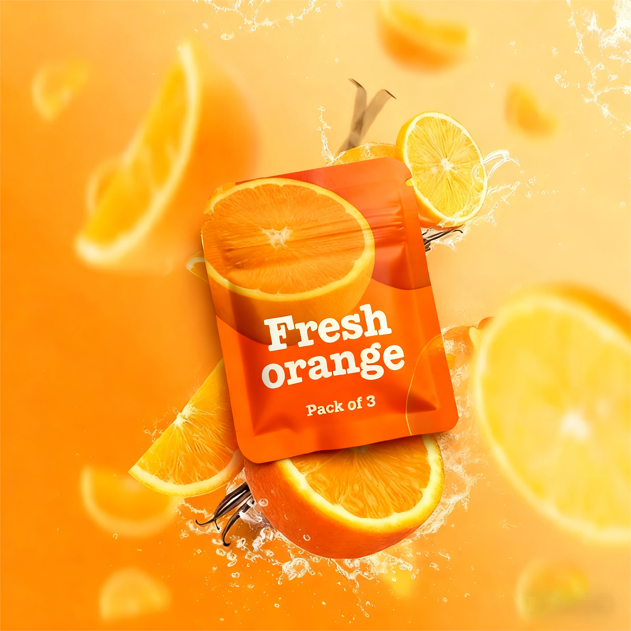 Fresh Orange Cores